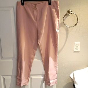 Front zipper pants